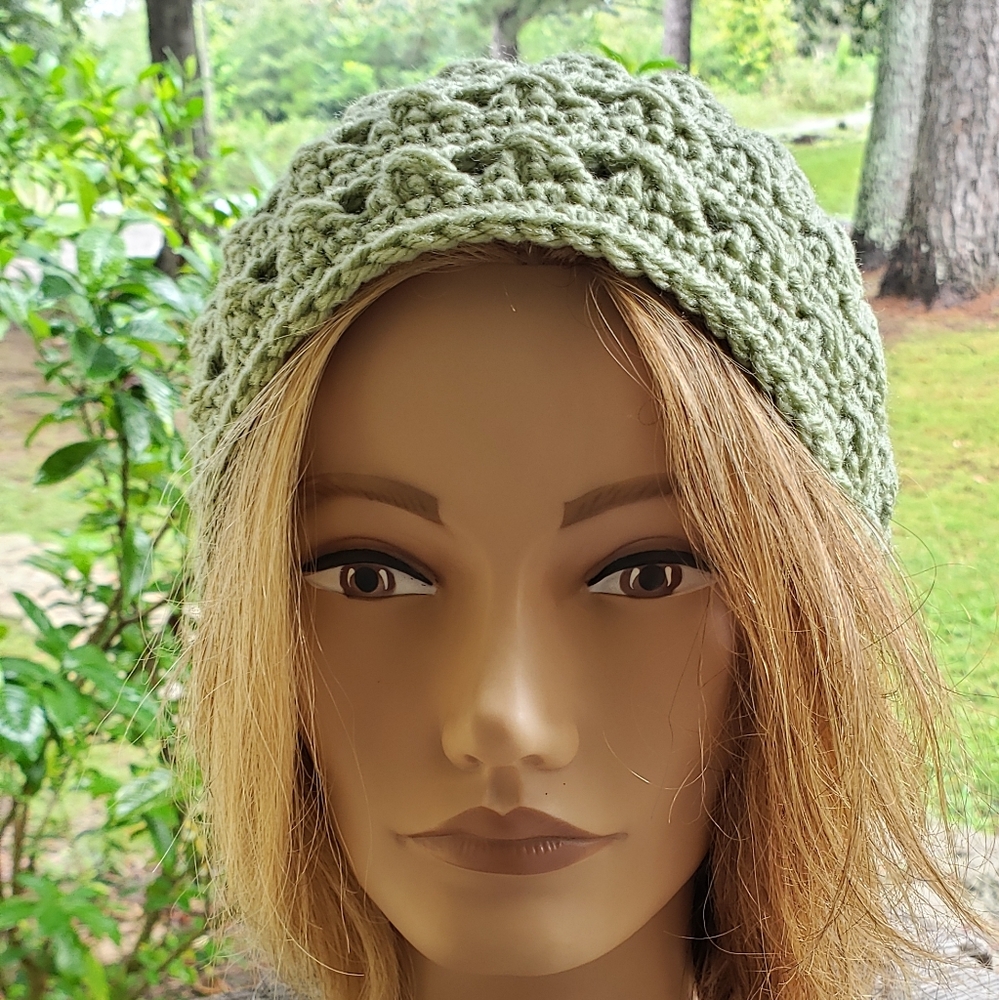 Handmade💚beanie - Picture 2 of 3